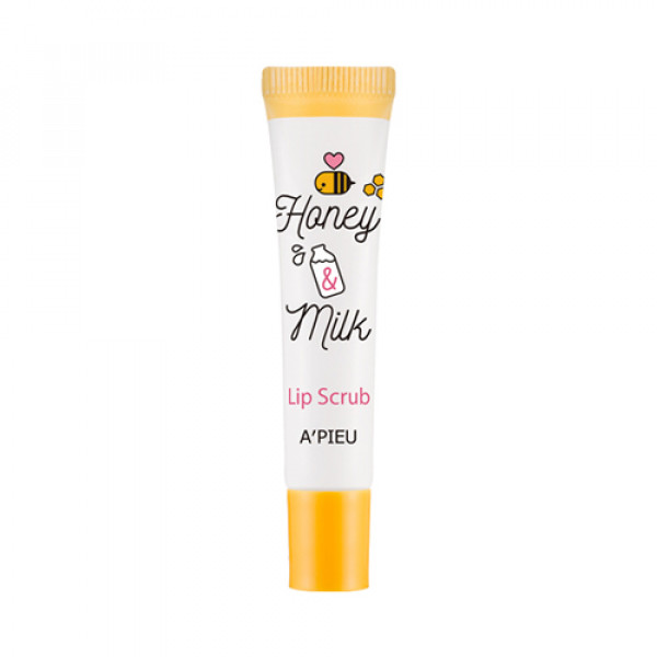 [A'PIEU] Honey & Milk Lip Scrub - 8ml
