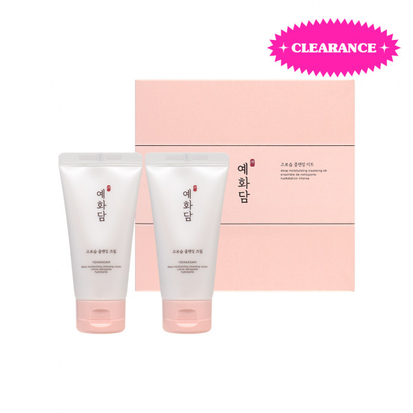 [THE FACE SHOP_Sample] Yehwadam Deep Moisturizing Cleansing Kit Sample - 1pack (2items) (EXP 2024-04-20)