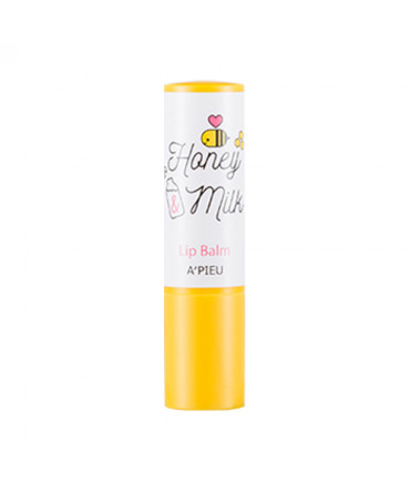 [A'PIEU] Honey & Milk Lip Balm - 3.3g