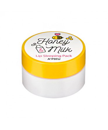 [A'PIEU] Honey & Milk Lip Sleeping Pack - 6.7g