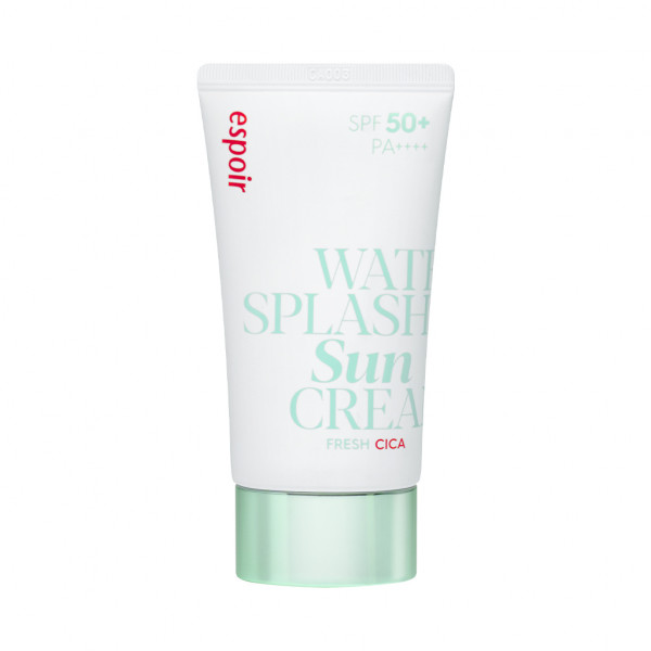 [ESPOIR] Water Splash Sun Cream Fresh Cica (SPF50+ PA++++) - 60ml (NEW)